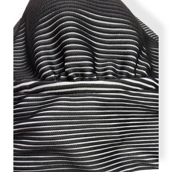 Shade & Shade Striped Bralette Bikini Top Large 12-14 - Picture 3 of 5